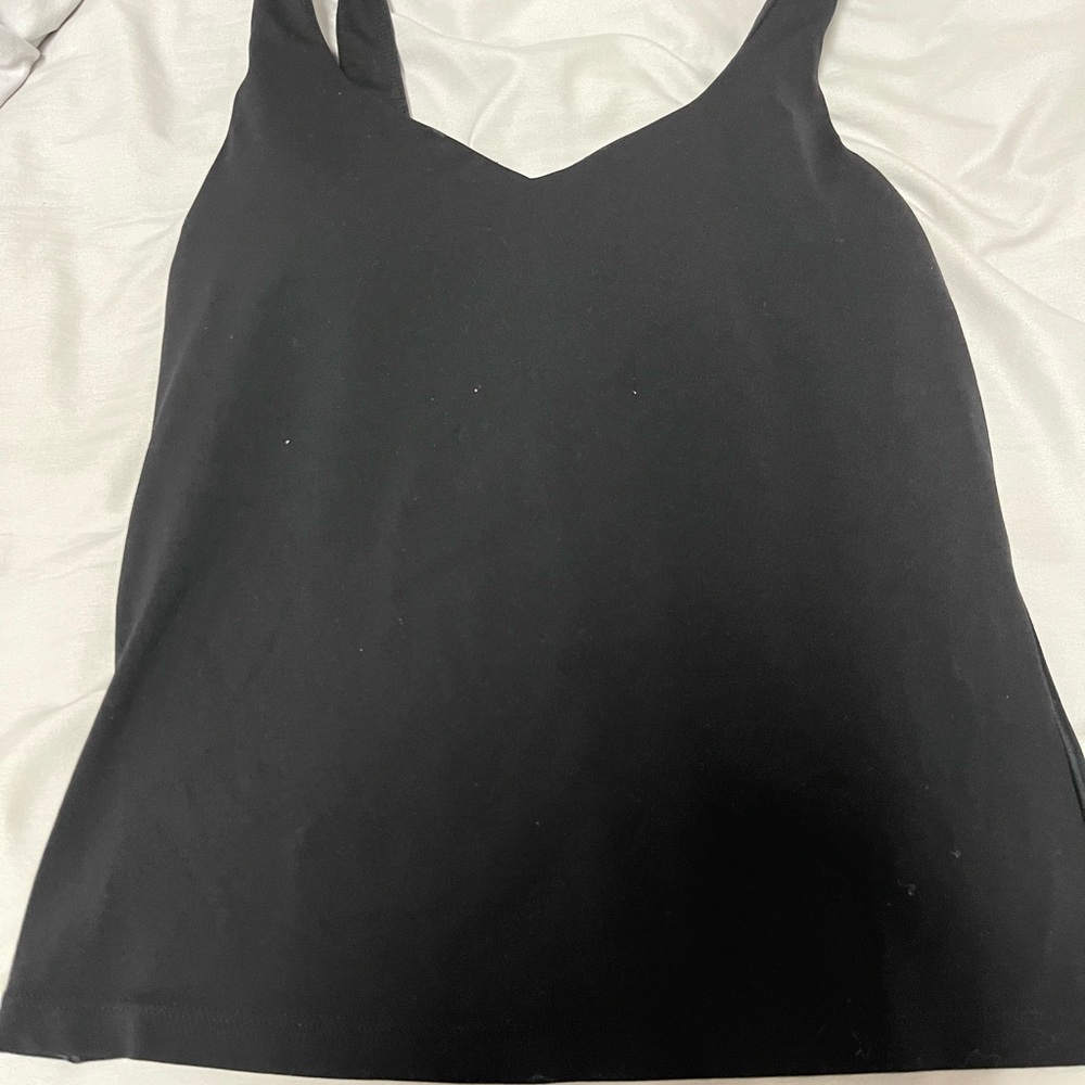 Aerie Black Athletic Padded Tank Top